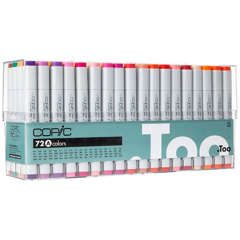 Copic Classic 72 colors set A - COPIC Official Website