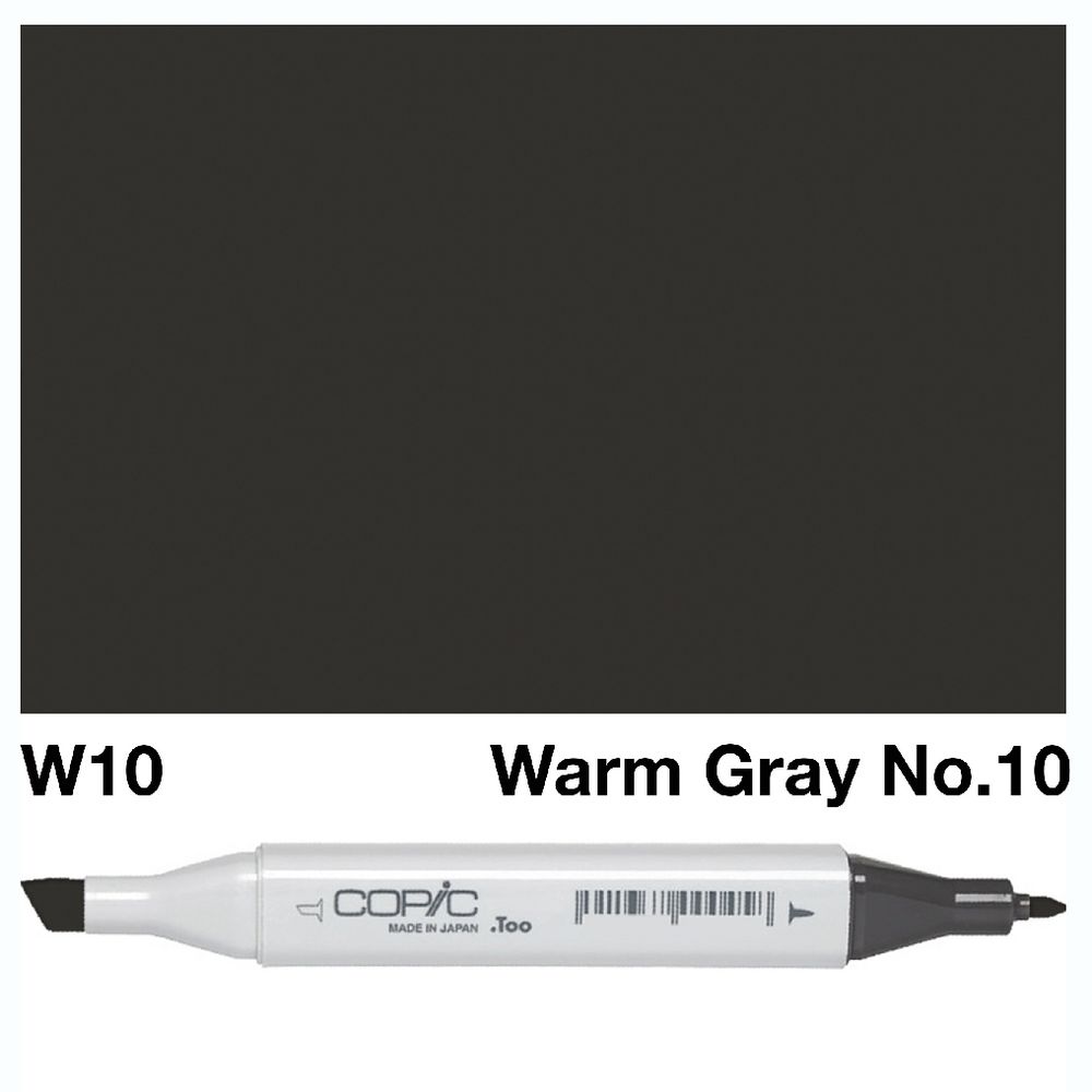 Copic Original Dual Nib Marker W10 Warm Grey