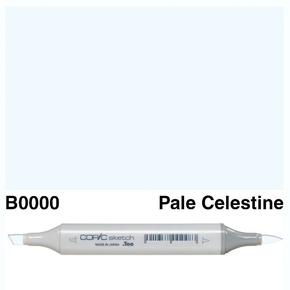 Copic Sketch Marker Pale Celestine Blue