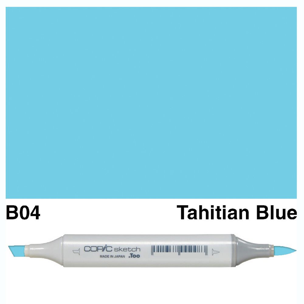 Copic Sketch Marker Tahitian Blue