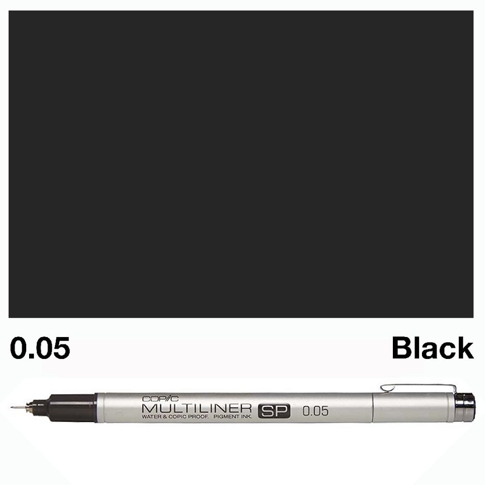 Copic Multiliner Marker 0.05mm Black