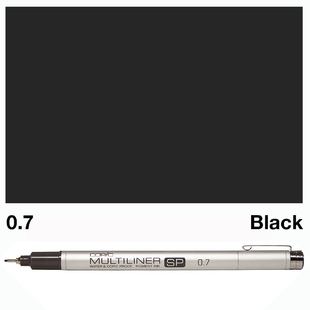 Copic Multiliner Marker 0.7mm Black