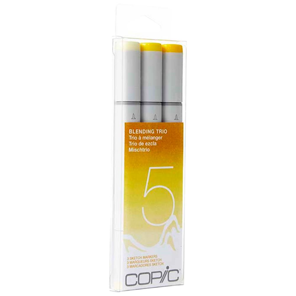 Copic Sketch Marker Blending Trio Yellow