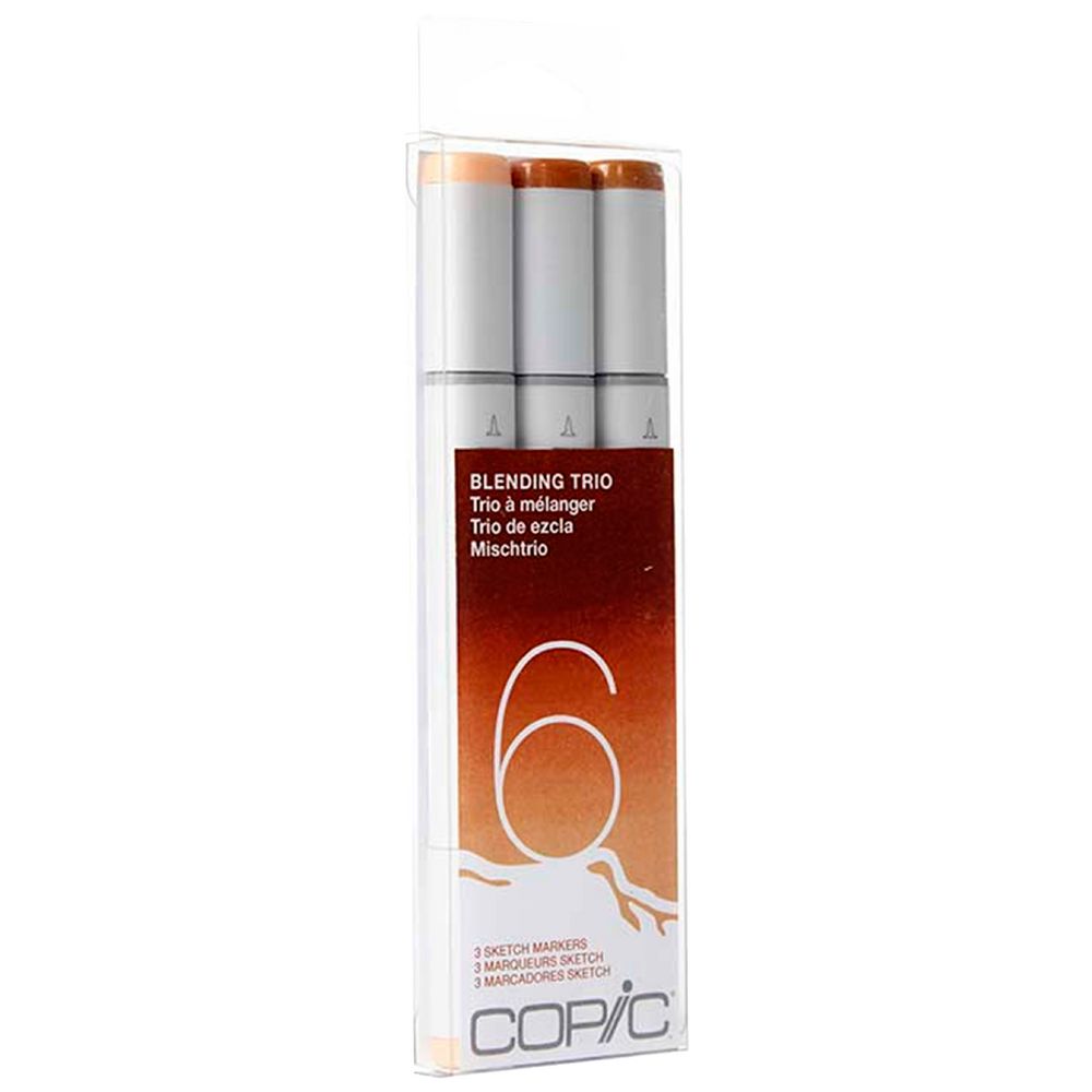 Copic Sketch Marker Blending Trio Skin