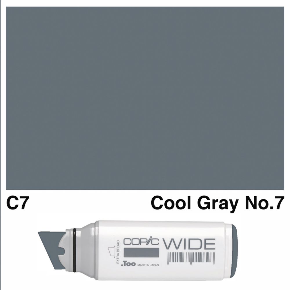 Copic Wide Marker Cool Gray 7