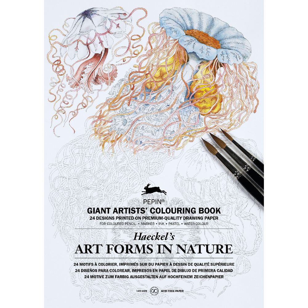 Pepin Giant Colouring Book Artforms in Nature