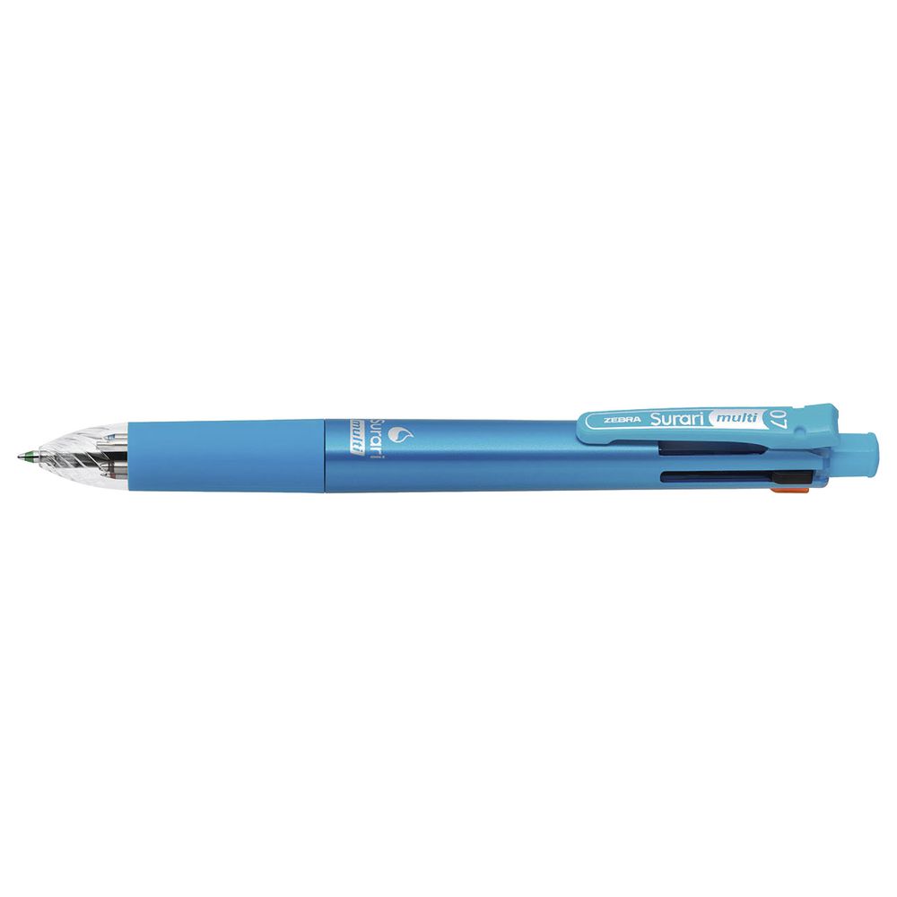 Zebra Surari Multifunction 4+1 Pen Light Blue