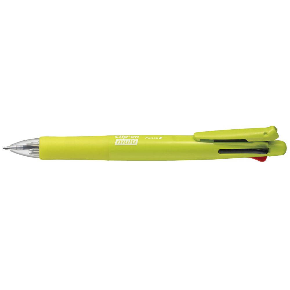 Zebra Clip On Multifunction 4+1 Pen Lime