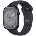 Apple Watch Series 8 GPS 45mm Aluminium Midnight Sport Band