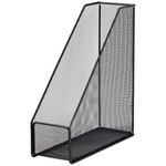Officeworks Magazine File J.Burrows Mesh Magazine File Black | Officeworks