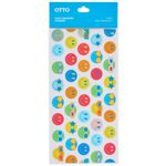 Officeworks Transfer Lettering Otto Vinyl Transfer Sticker Small Smiley | Officeworks