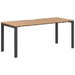 Colour-Oak and black