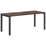 Colour-Walnut and black