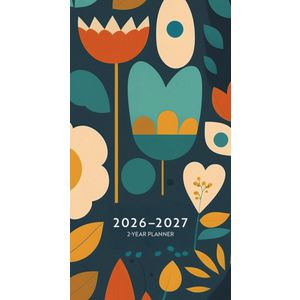 Autumn Garden Month to View2026 Pocket Planner