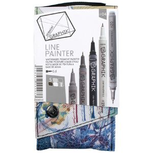 Derwent Graphik Line Painter Palette Officeworks