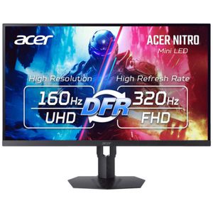 Acer Nitro 27" 4K/FHD 160/320Hz DFR 0.5ms MiniLED Monitor KV3