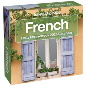 Brown Trout 2026 French Phrasebook Boxed Calendar