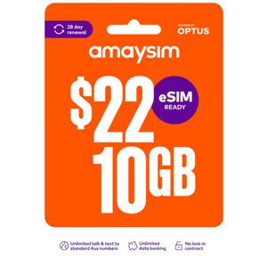Amaysim $22 Starter Pack