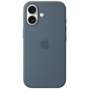 Apple iPhone 17 Silicone Case with MagSafe Anchor Blue