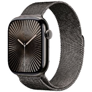 Apple Watch S10 GPS/Cel 46mm Slate Ti Case/Mil Loop M/L