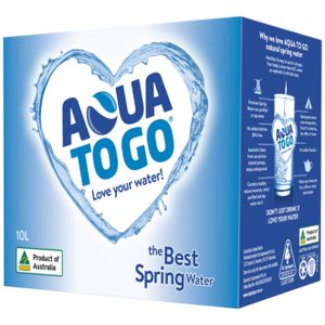 Aqua To Go 10L Bag in a Box Officeworks