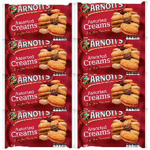 Arnotts Assorted Creams 500g x 8