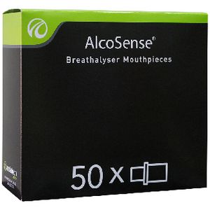 AlcoSense Breathalyser Mouthpieces 50 Pack