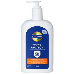 Auscreen Ultra Protect SPF50+ Sunscreen 500mL