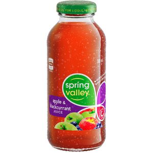 Spring Valley Apple Blackcurrent Juice 300ml 24 Pack Officeworks