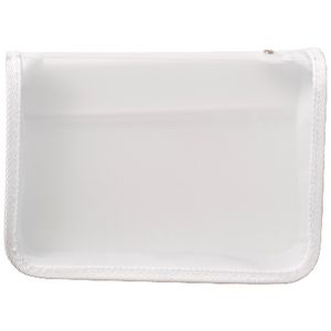 Ausinc A5 Zipped Document Folder Clear