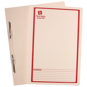 avery foolscap spiral spring file red print 25 pack officeworks avery notebooks