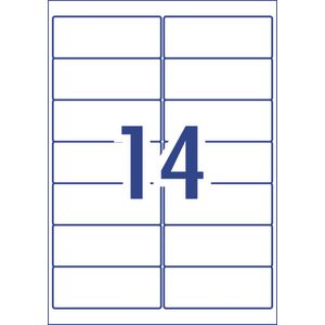 Avery 24UP Inkjet Laser Labels White 10 Sheets | Officeworks