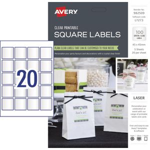 printable clear sticker paper officeworks