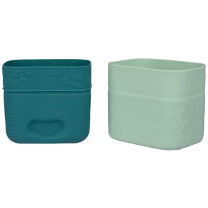 B.box Silicone Snack Cups Forest