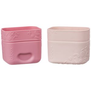 B.box Silicone Snack Cups Berry.