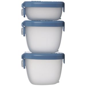 B.Box Leakproof Snack Tubs 3 Pack Ocean