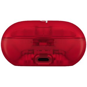 Beats Solo Buds Transparent Red | Officeworks