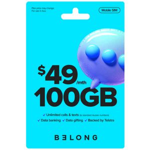 Belong Voice SIM Kit $49