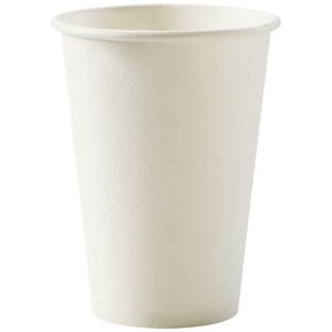 BioPak Single Wall Cup 320ml White 1000 Pack