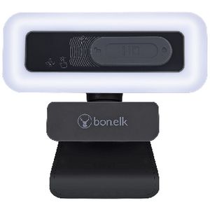Bonelk Full HD USB Webcam Pro LED Clip-on