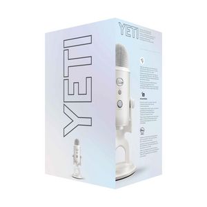 Blue Yeti 3-capsule USB Microphone White | Officeworks