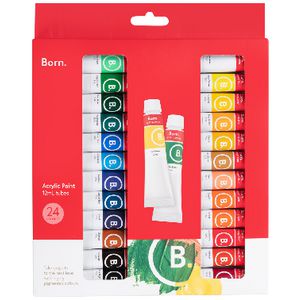 Born 12mL Acrylic Paint 24 Pack