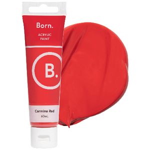 Born Acrylic Paint 60mL Carmine Red