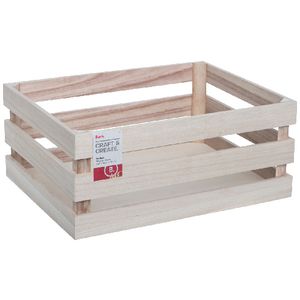 Born Medium Wooden Crate