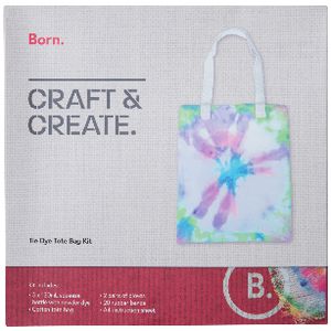Born Tie Dye Tote Bag DIY Kit
