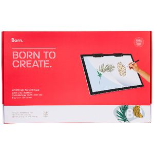 Born A3 LED Light Pad with Stand Officeworks