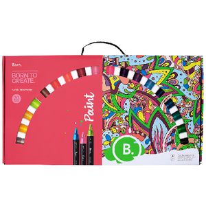 Born Acrylic Paint Markers 5mm Assorted 20 Pack