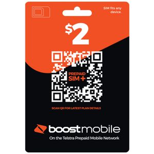 Boost $2 Prepaid SIM Kit
