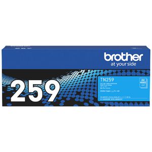 Brother TN259C High-Yield Toner Cartridge Cyan