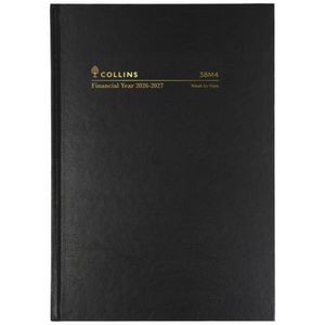 Collins A5 Week to View FY26/27 Diary Black